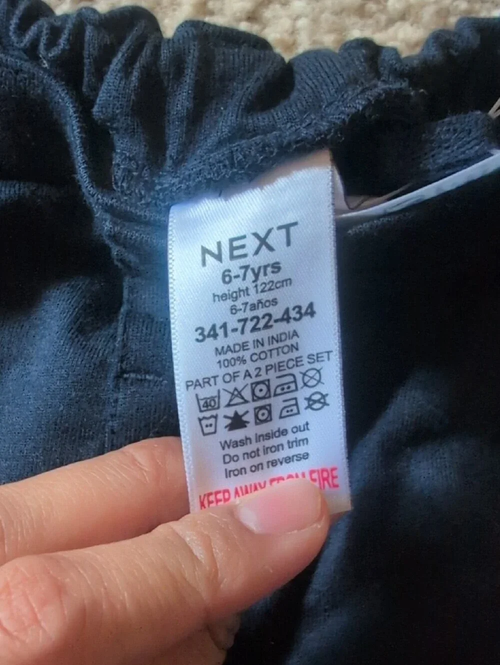 next Light Blue Polo with London Motif
